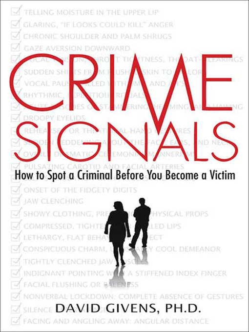 Title details for Crime Signals by David Givens - Wait list